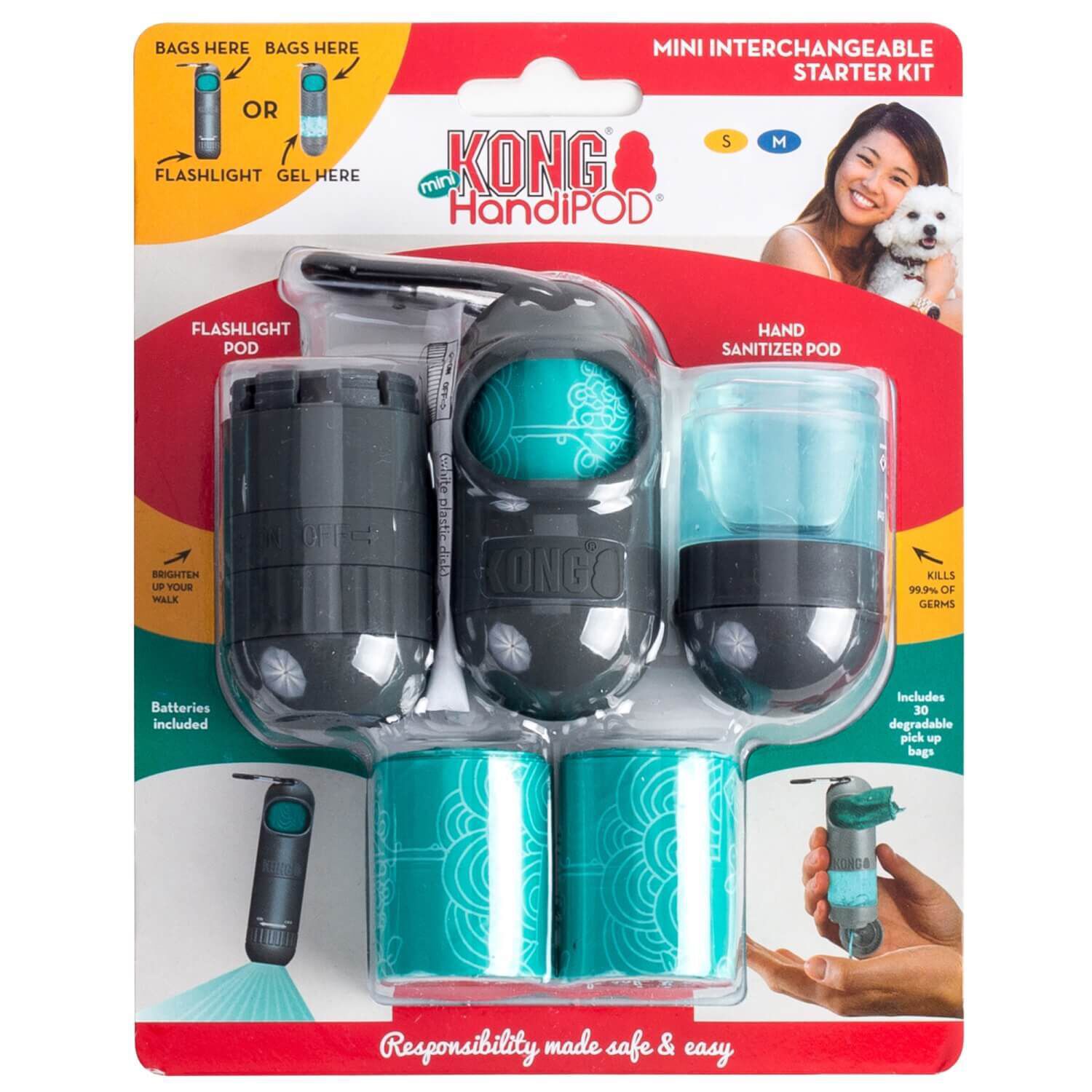 Handipod poop bag dispenser top