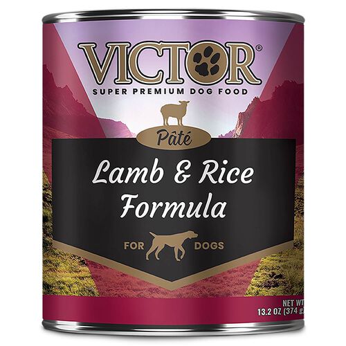 Victor Lamb & Rice Formula Pate Wet Dog Food