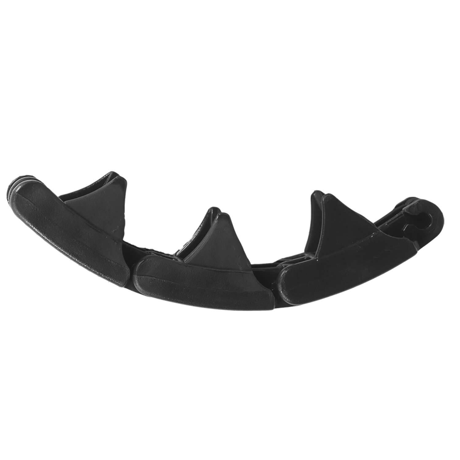 Starmark Add-A-Link Dog Collar Links, Black, Large, 3-Pack