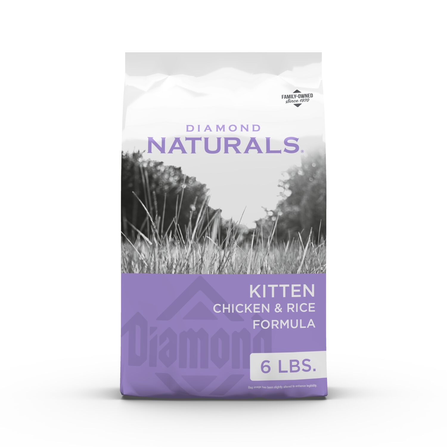Diamond Naturals Kitten Chicken & Rice Formula Dry Cat Food, 6-Lb Bag