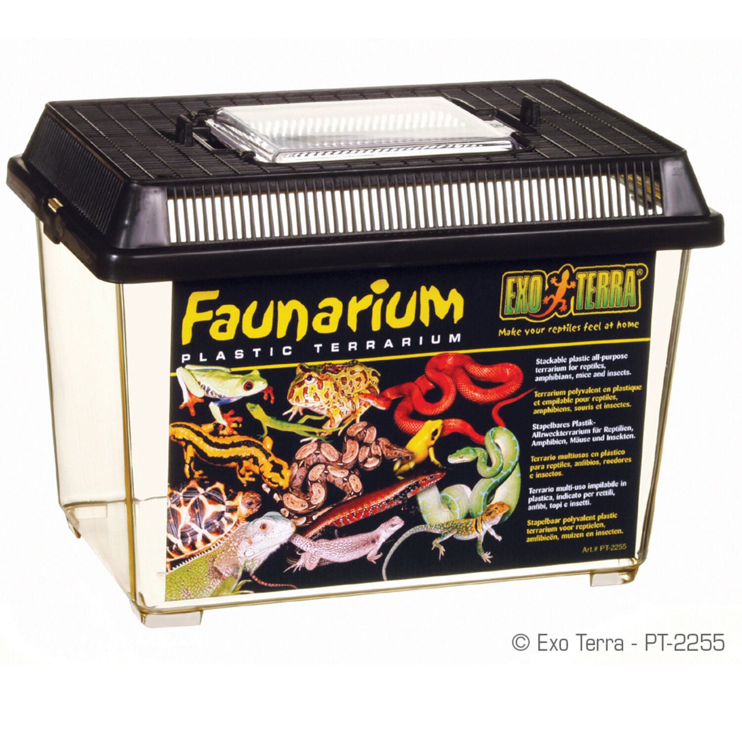 Exo Terra Faunarium Plastic Terrarium, Large
