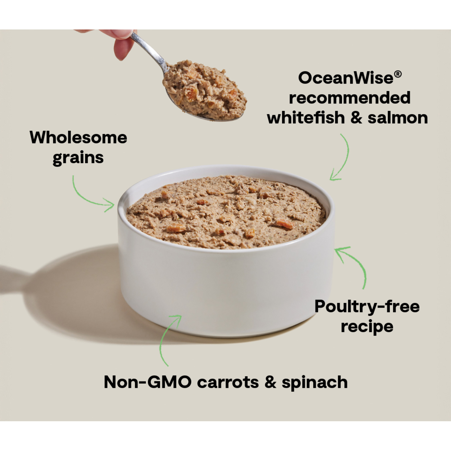 Open Farm Goodbowl Wild-Caught Whitefish & Salmon Wet Dog Food Recipe, 12.5-Oz. - 12 Pack