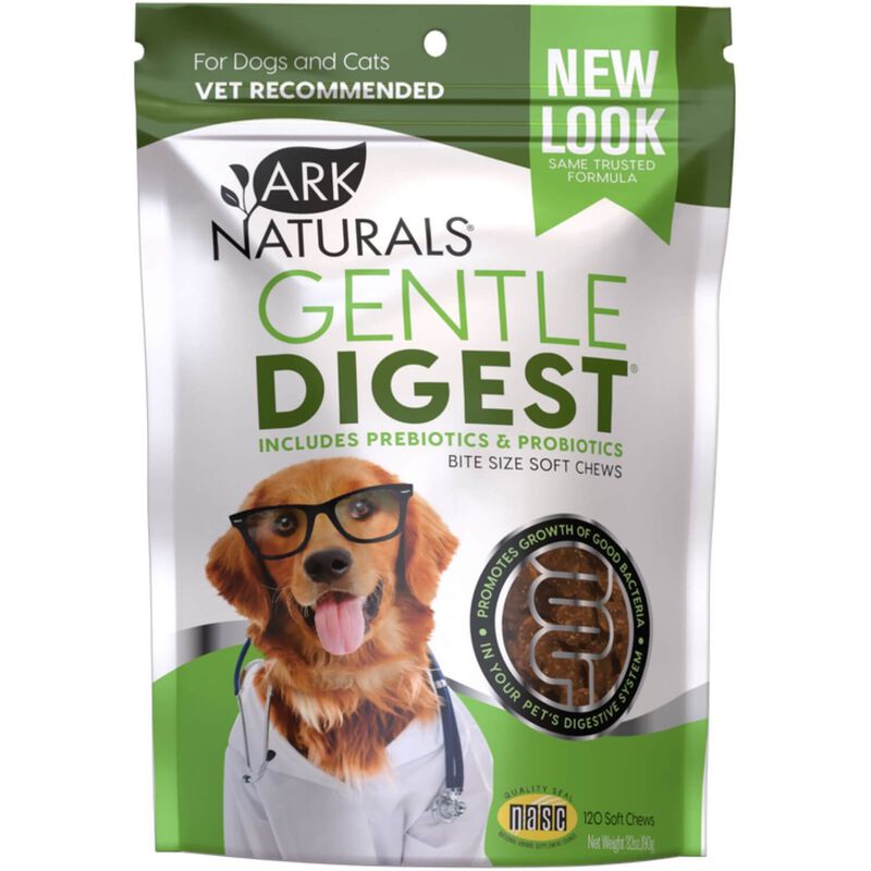 Ark Naturals Gentle Digest Soft Chews For Dogs & Cats