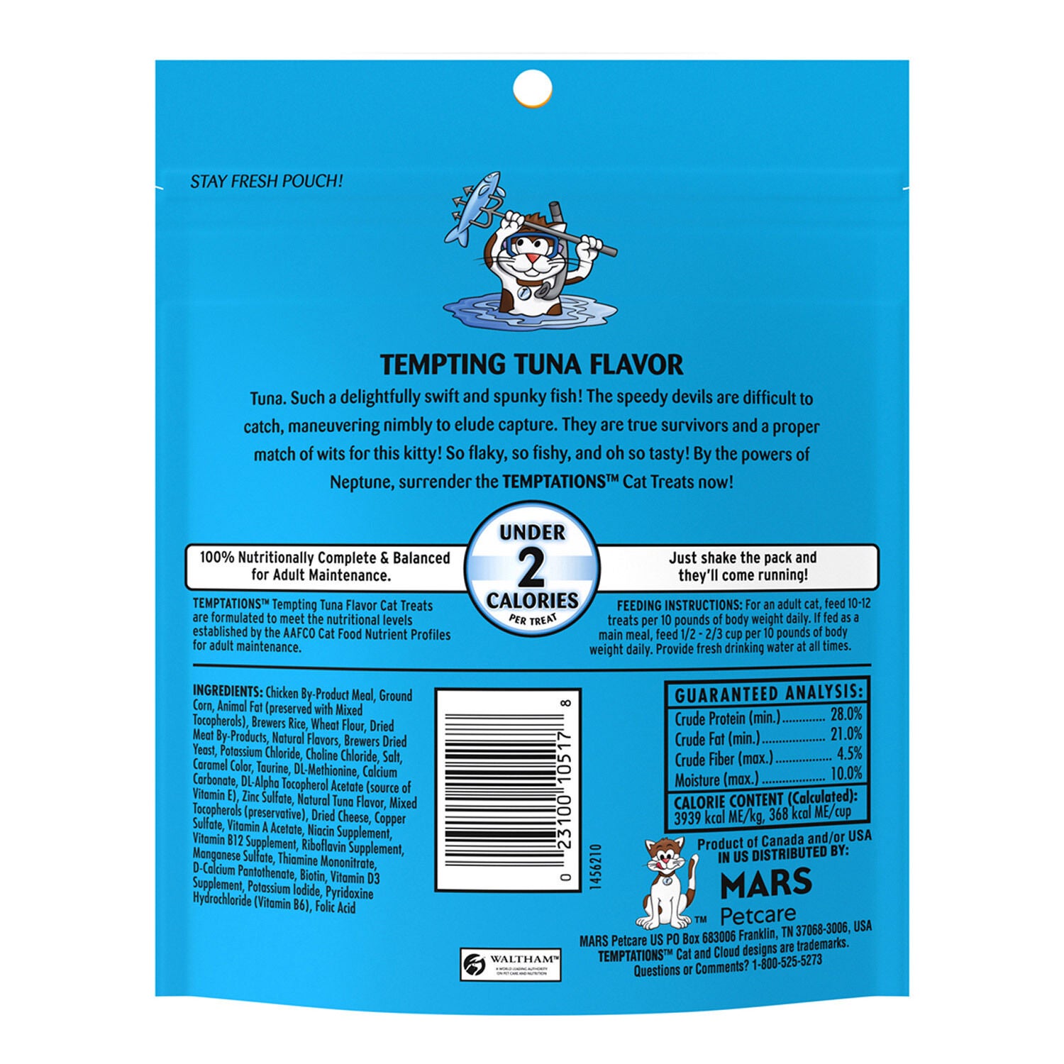 Temptations Tempting Tuna Flavor Cat Treat