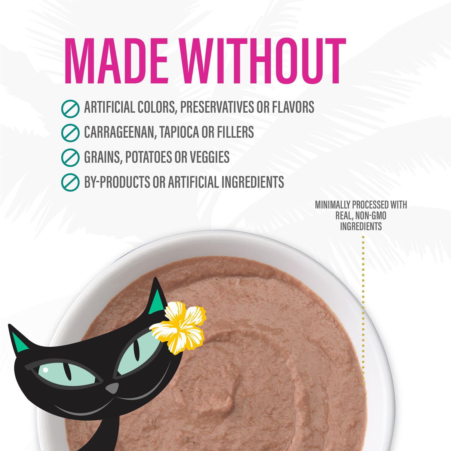 Tiki Cat Luau Velvet Mousse Wet Cat Food, Tuna & Chicken, 2.8-Oz Pouch 12-Count