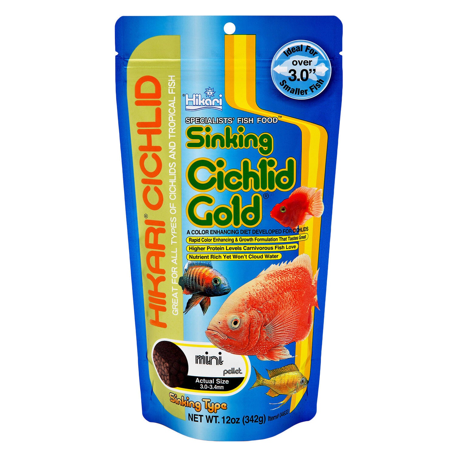 Hikari Sinking Cichlid Gold Mini Fish Food