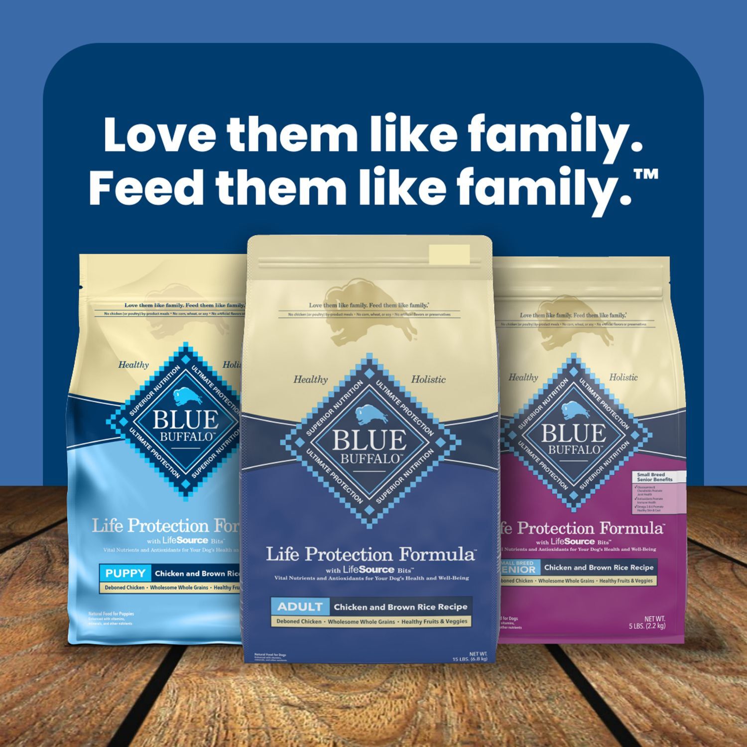 Blue Buffalo Life Protection Chicken & Brown Rice Adult Dog Food, 30-Lb