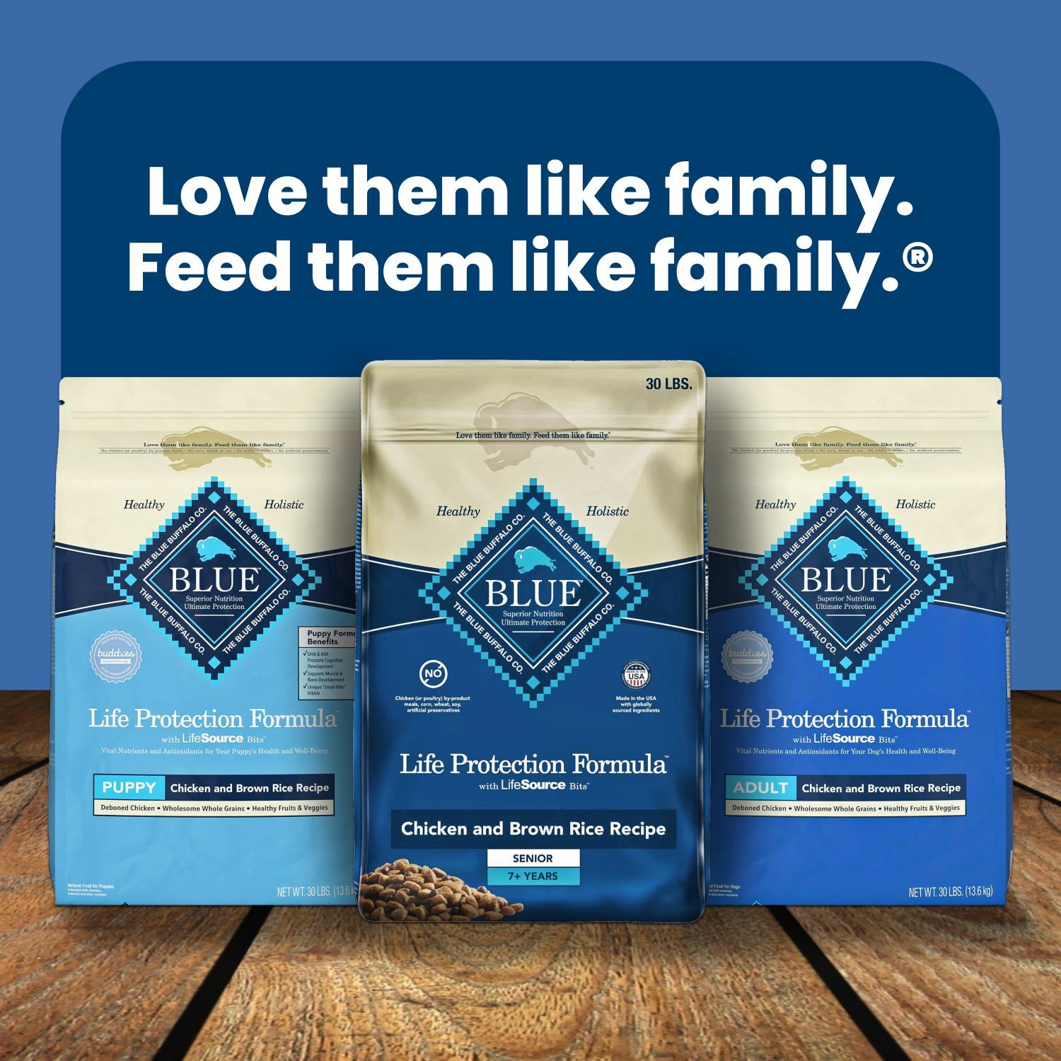 Blue Buffalo Life Protection Formula Small Breed Chicken & Oatmeal Recipe Puppy Dog Food, 5-Lb