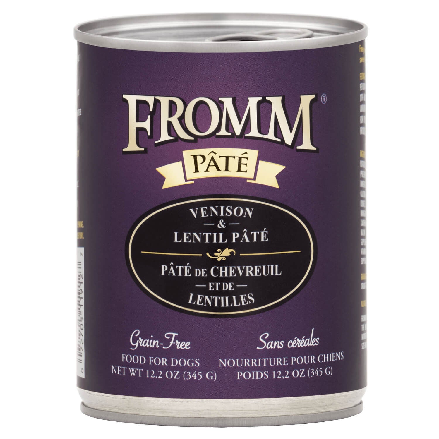Fromm P&acirc;t&eacute; Venison & Lentil P&acirc;t&eacute; Food For Dogs 12.2 Oz