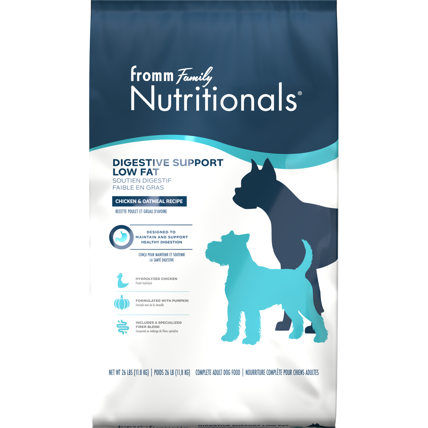 Fromm Nutritionals Digestive Support Low Fat Chicken & Oatmeal Dry Dog Food