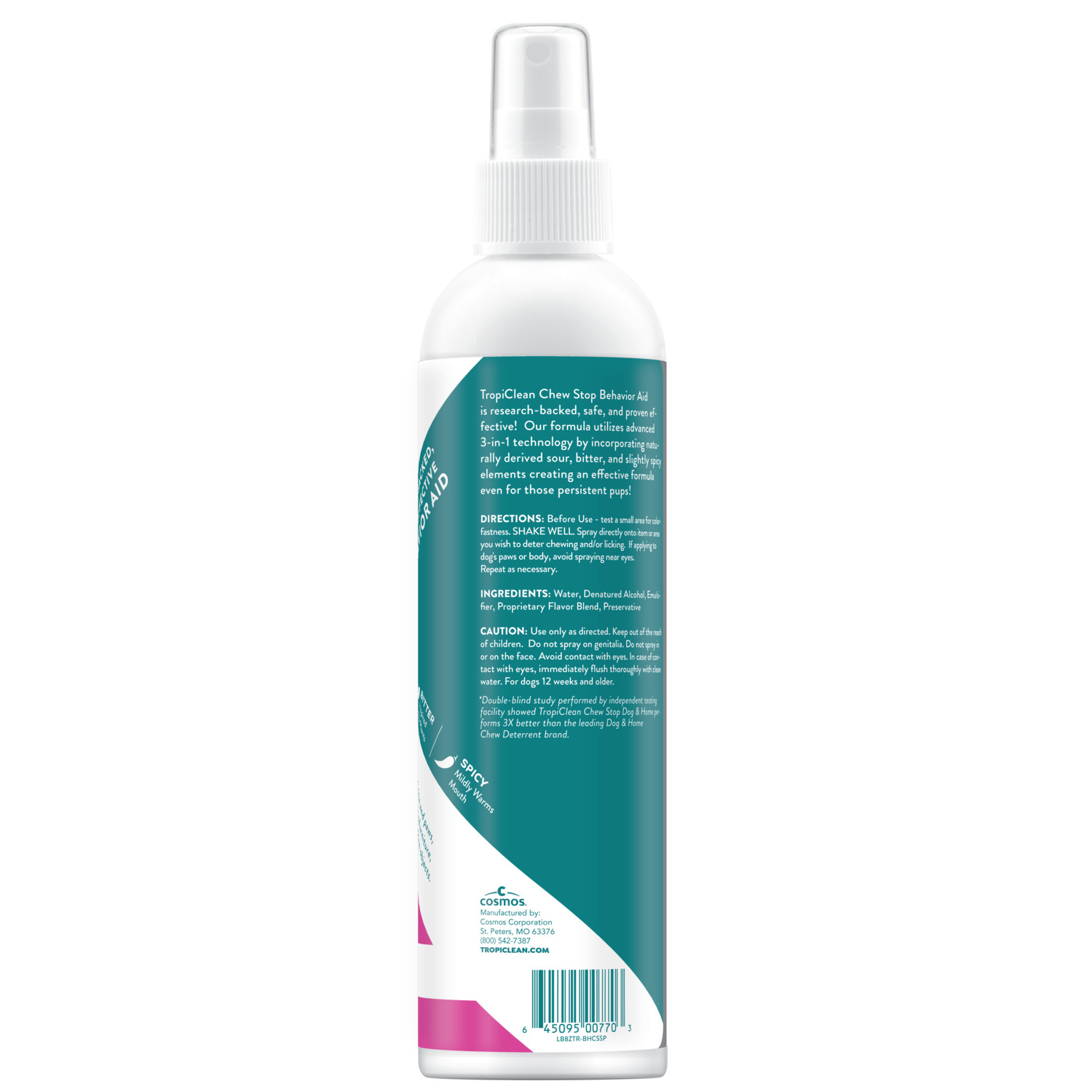 Tropiclean Chew Stop Behavior Aid Dog & Home Spray, 8Oz