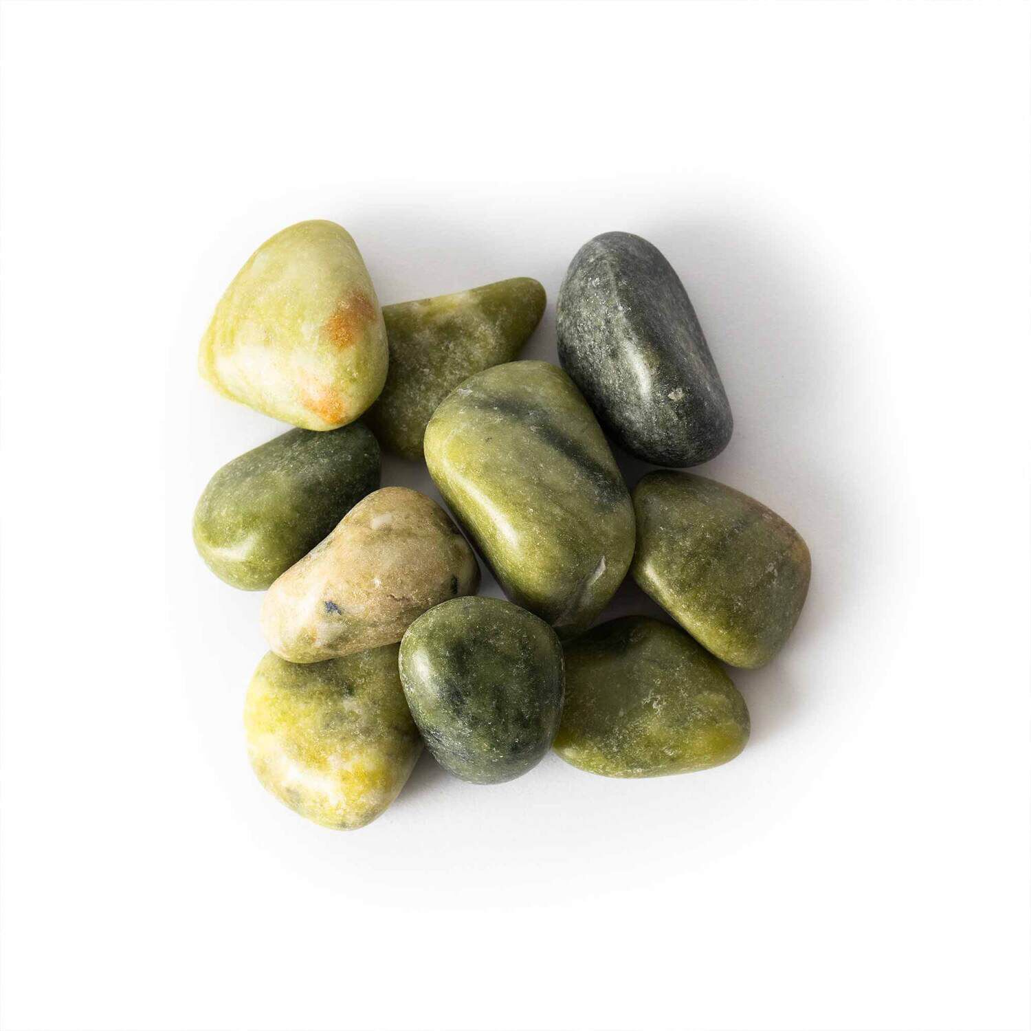 Gal&aacute;pagos Natural Terrarium Stones Habitat Decor, Green, 4-Lbs