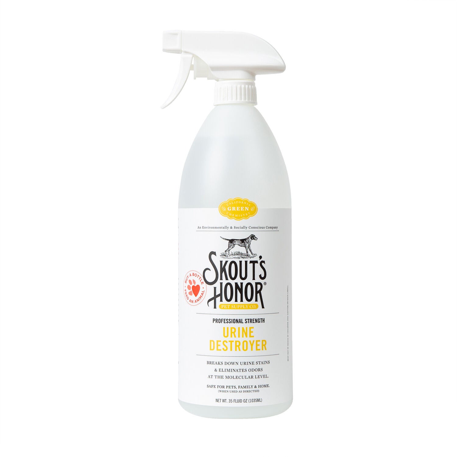 Skout's Honor Professional Strength Urine Destroyer, 35-Oz Bottle