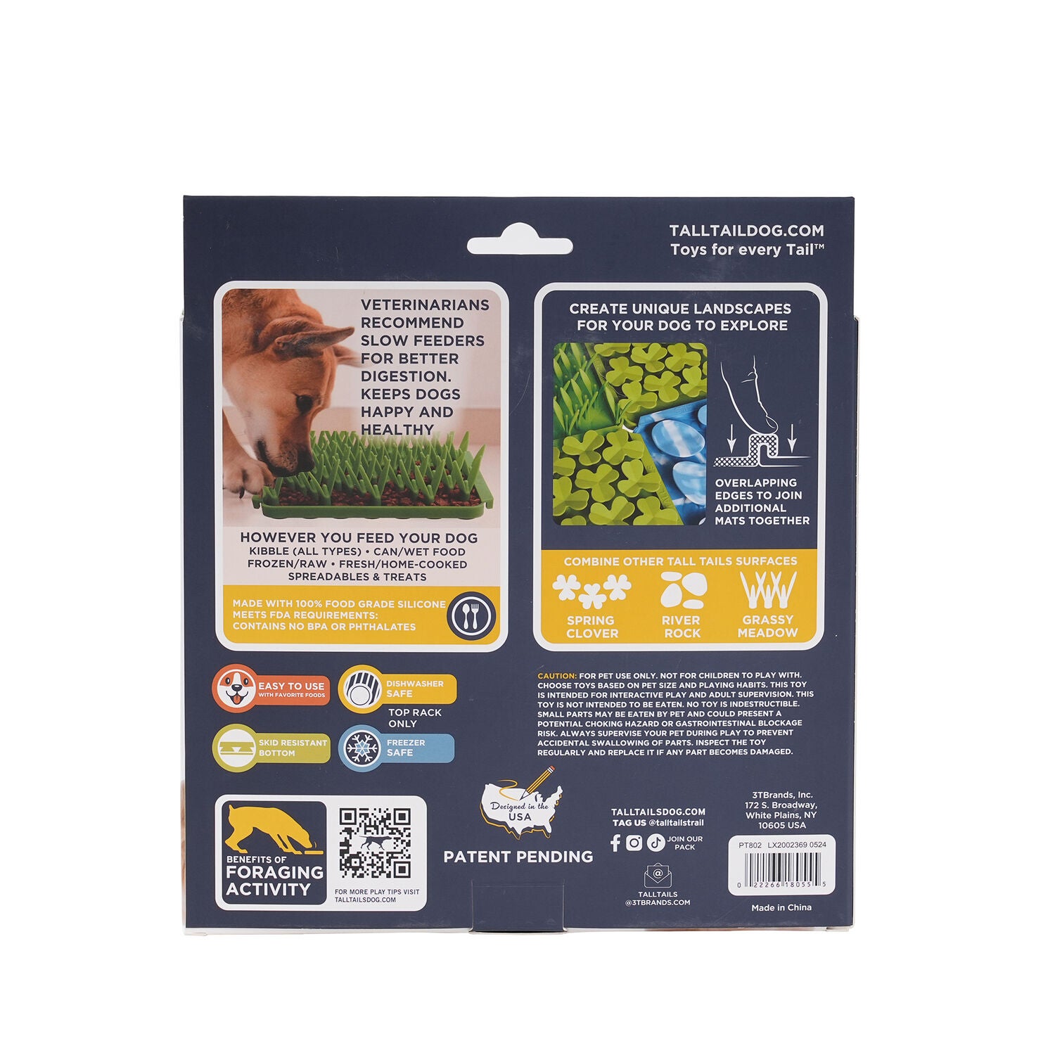Tall Tails Green Grass Dog Foraging Mat