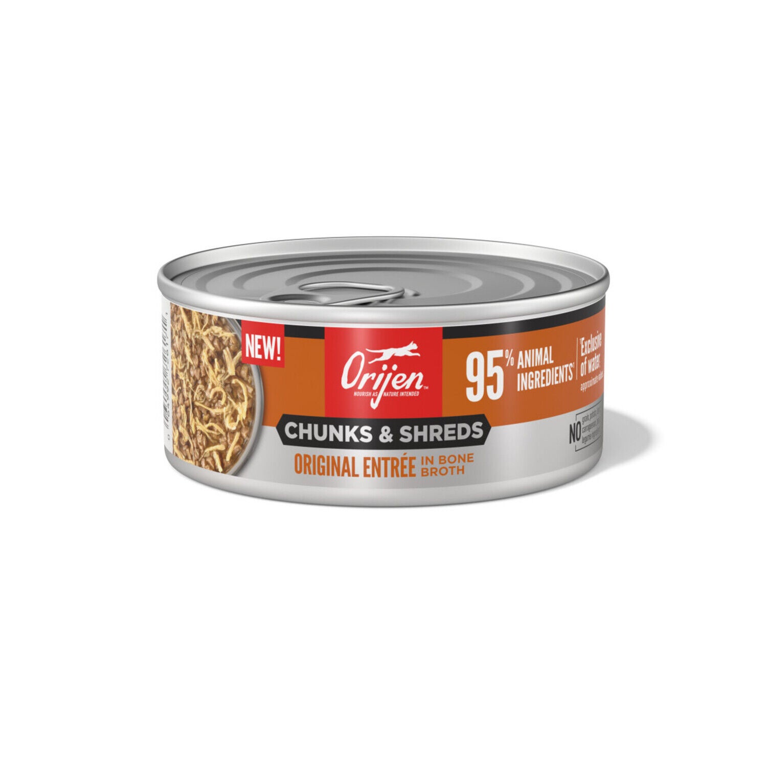Orijen Chunks & Shreds Wet Cat Food, Original Entree