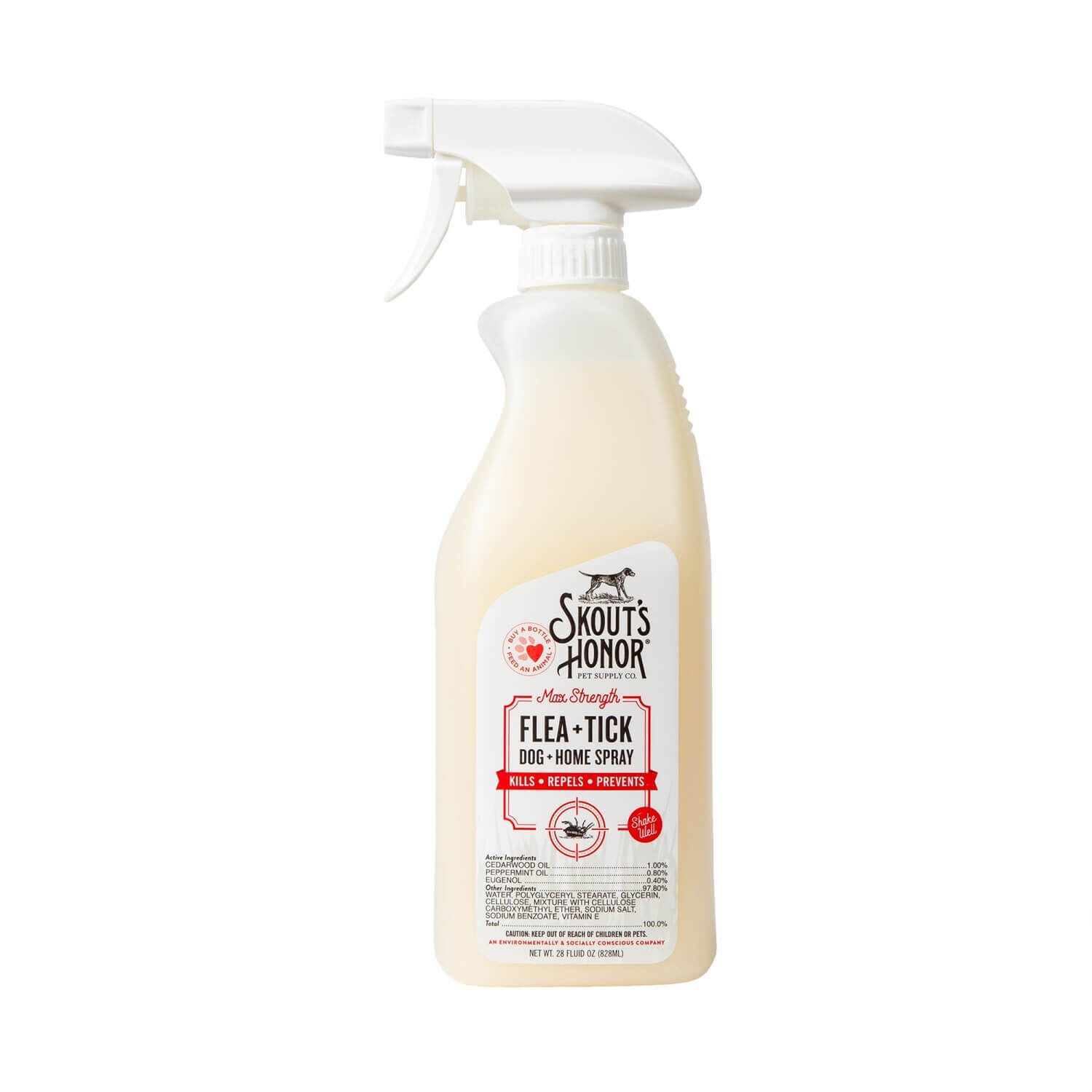 Skout's Honor Max Strength Flea & Tick Dog Home Spray