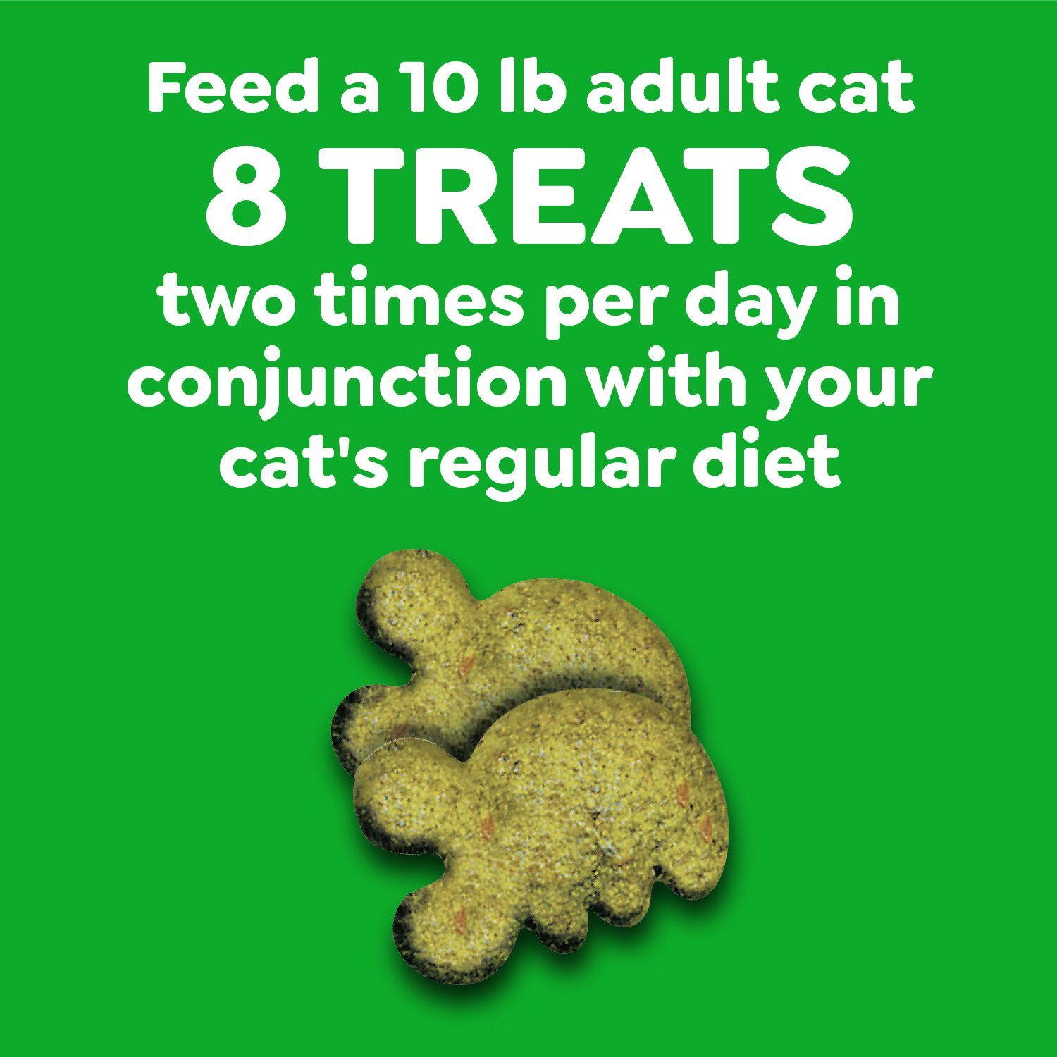 Greenies Feline Natural Oven Roasted Chicken Flavor Dental Cat Treats, 9.75-Oz