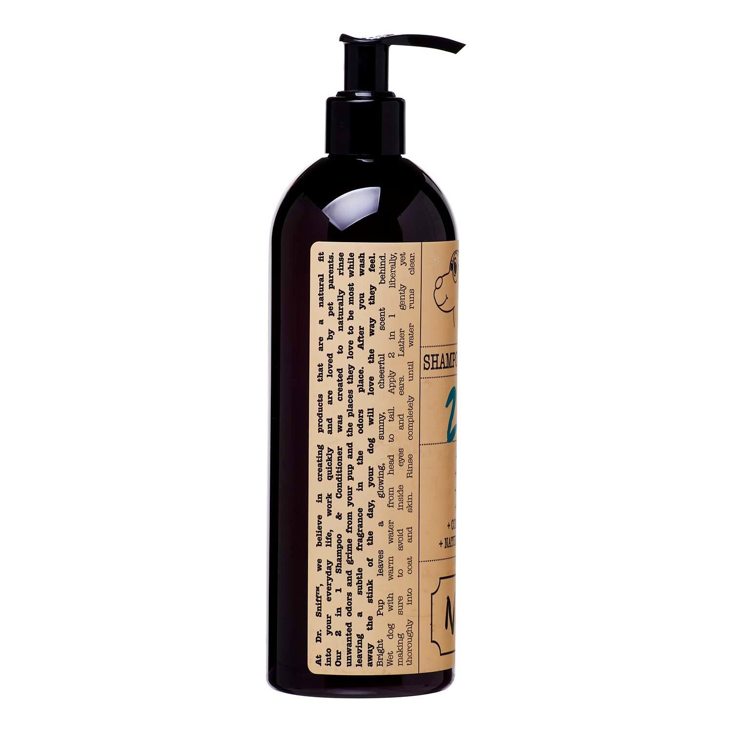 Dr. Sniff Bright Pup 2-In-1 Dog Shampoo And Conditioner
