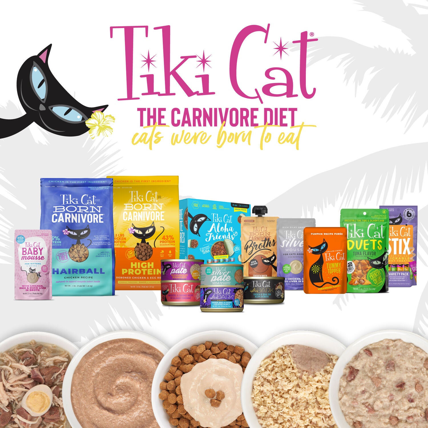 Tiki Cat Born Carnivore Broths Wet Cat Food Topper, Chicken Broth, 7-Oz Spout Pouch