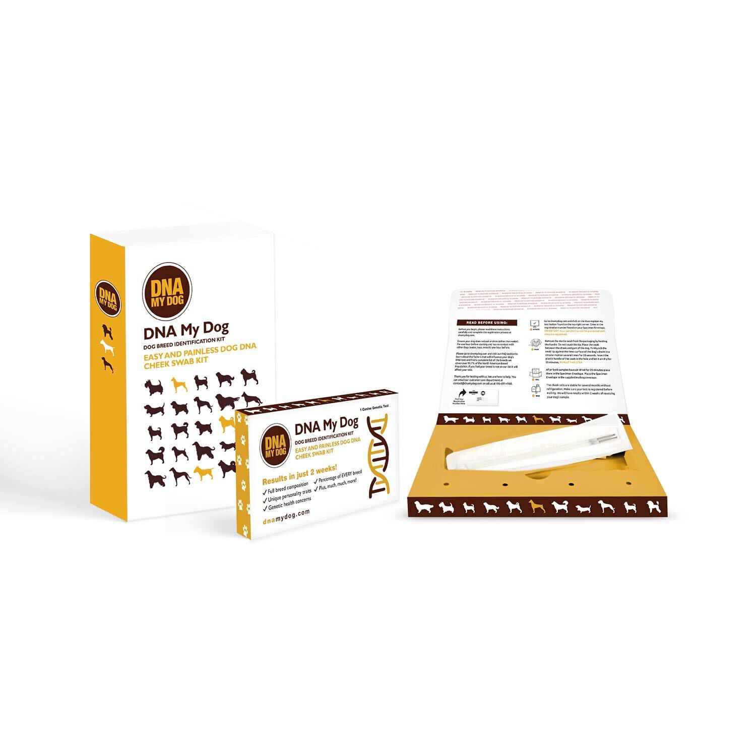 Dog dna canine store breed identification test