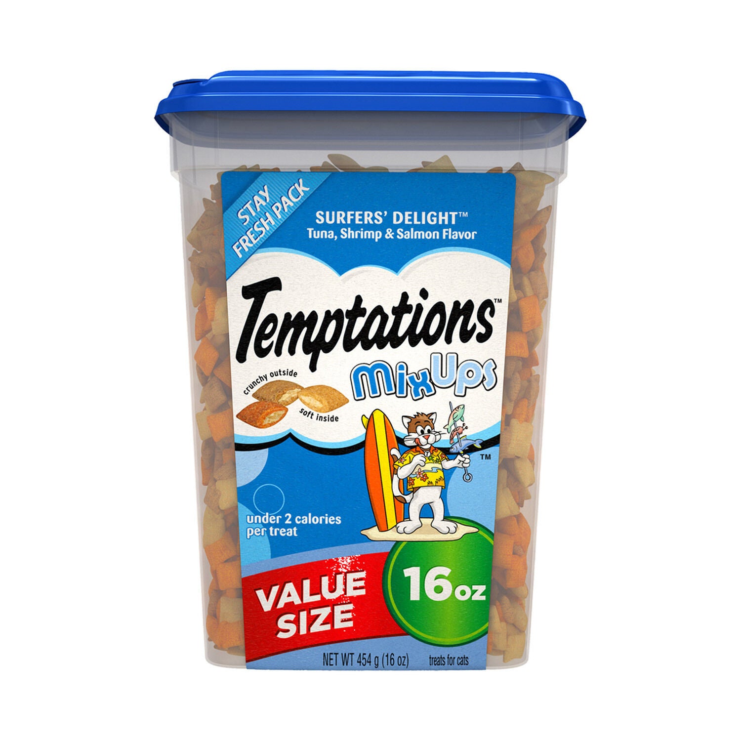 Temptations Mixups Surfers' Delight Cat Treat