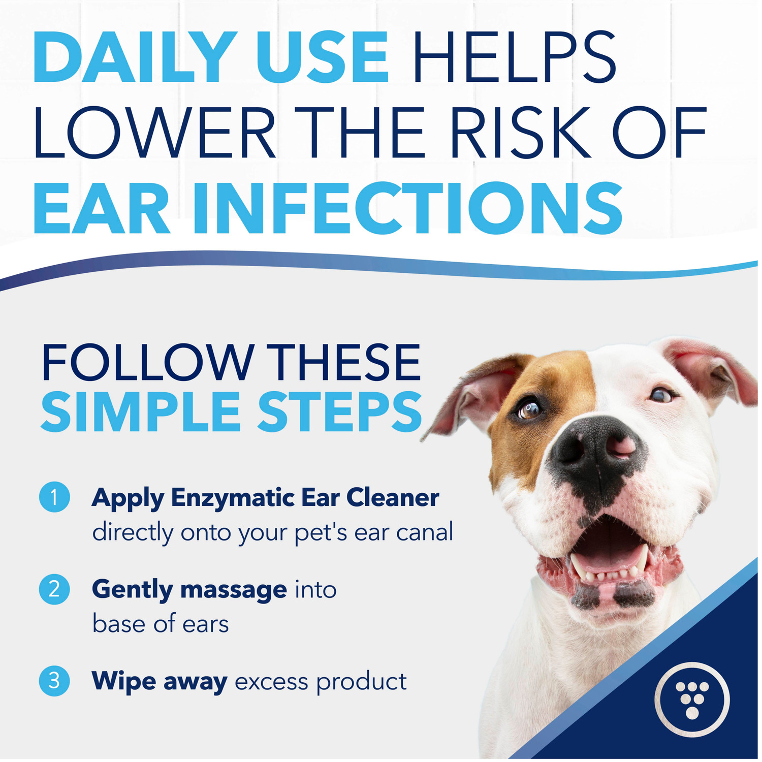 Tropiclean Oxymed Antifungal & Antibacterial Enzymatic Cleaner Solution Dog & Cat Ear Drops, 4-Oz
