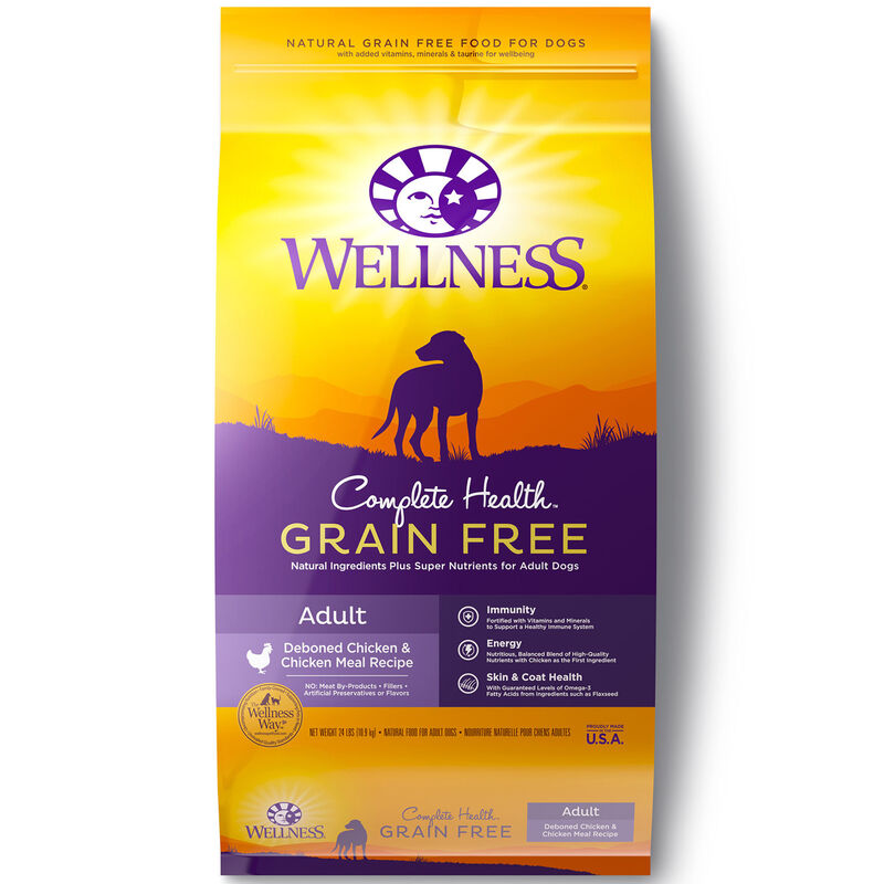 Wellness Complete Health Grain Free Deboned Chicken & Chicken Meal Recipe image number 3