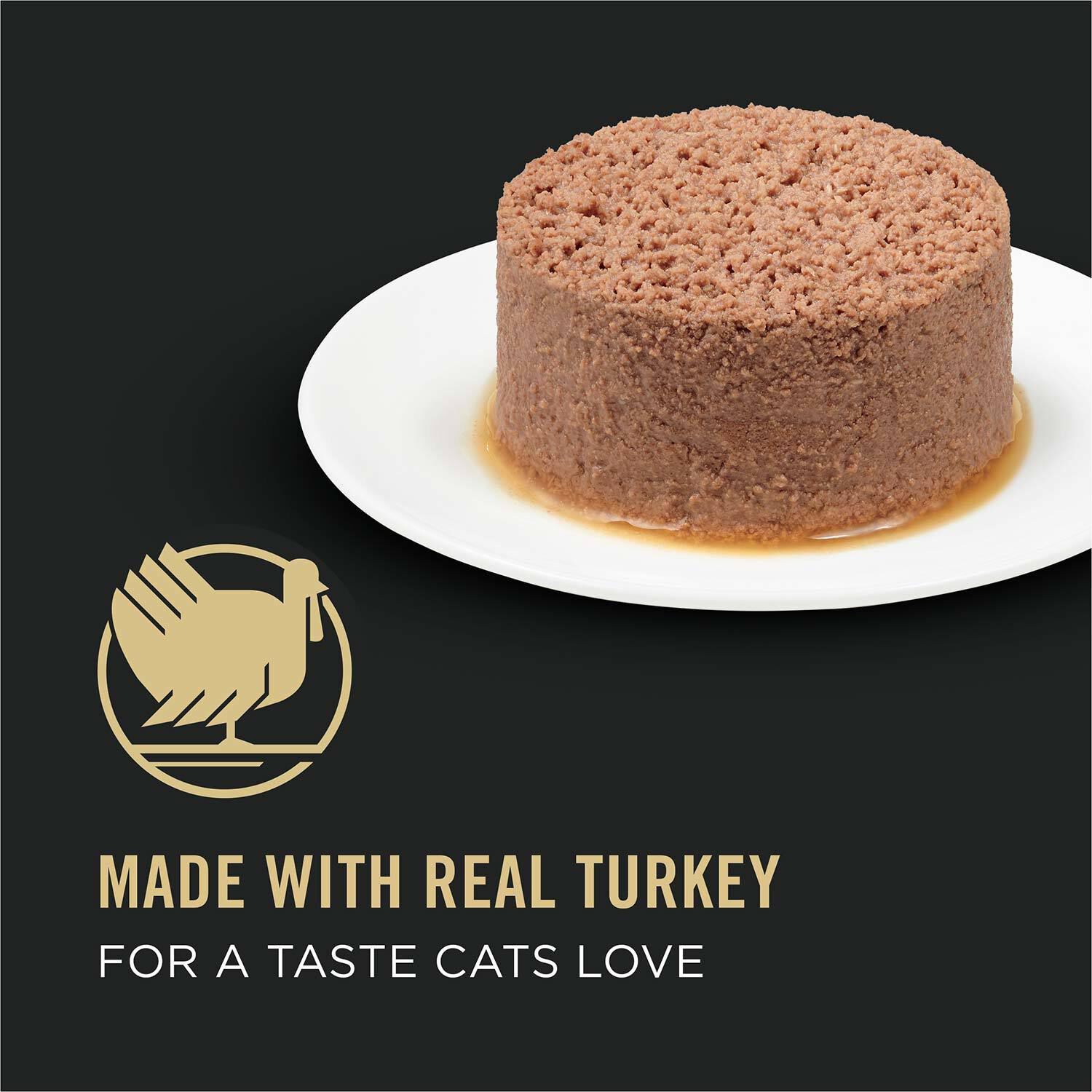 Purina Pro Plan Focus Adult Urinary Tract Health Formula Turkey & Giblets Entree Cat Food