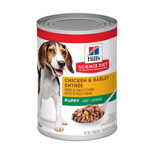 Hill'S Science Diet Puppy Chicken & Barley Entree Wet Dog Food