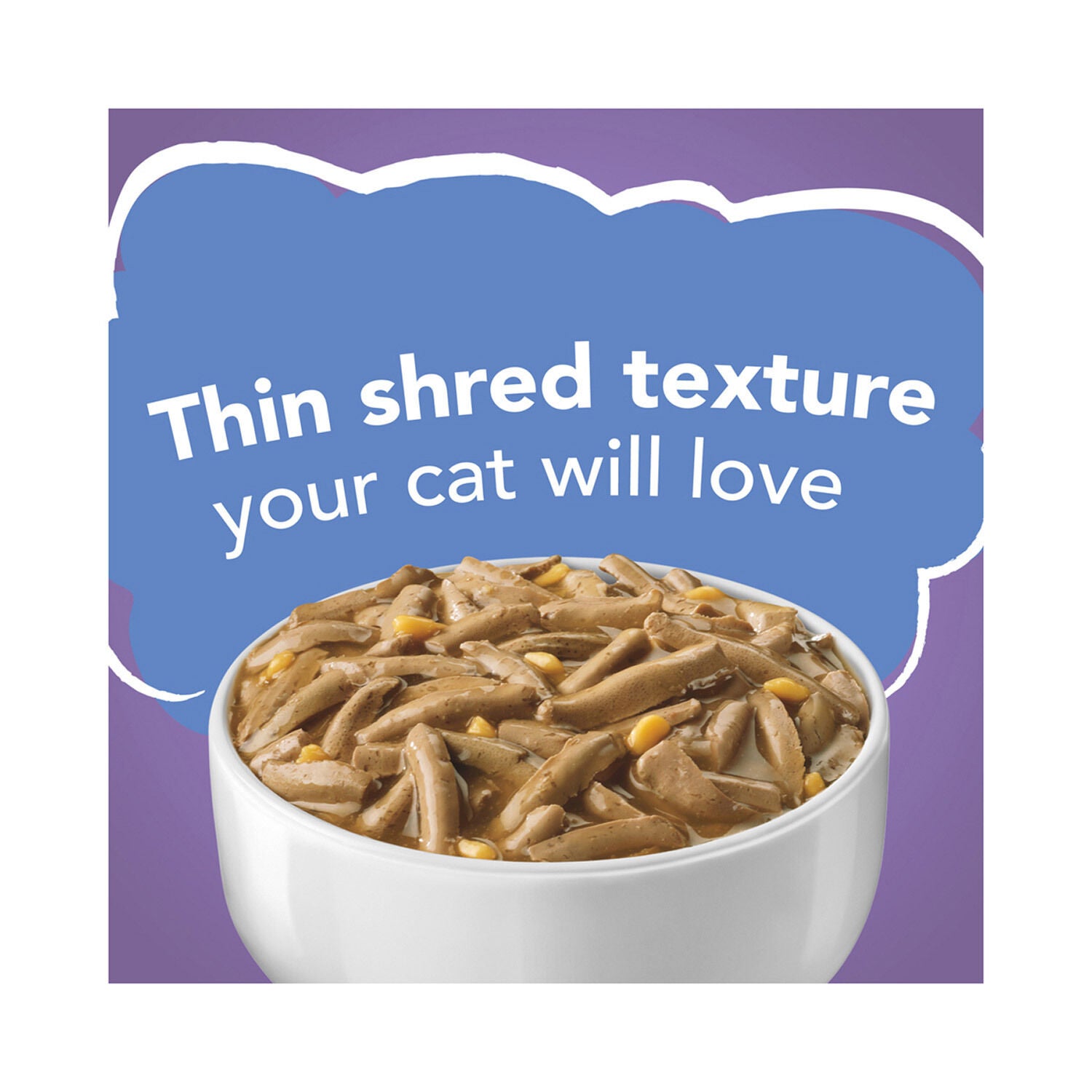 Friskies Shreds Turkey & Cheese Dinner Gravy Wet Cat Food