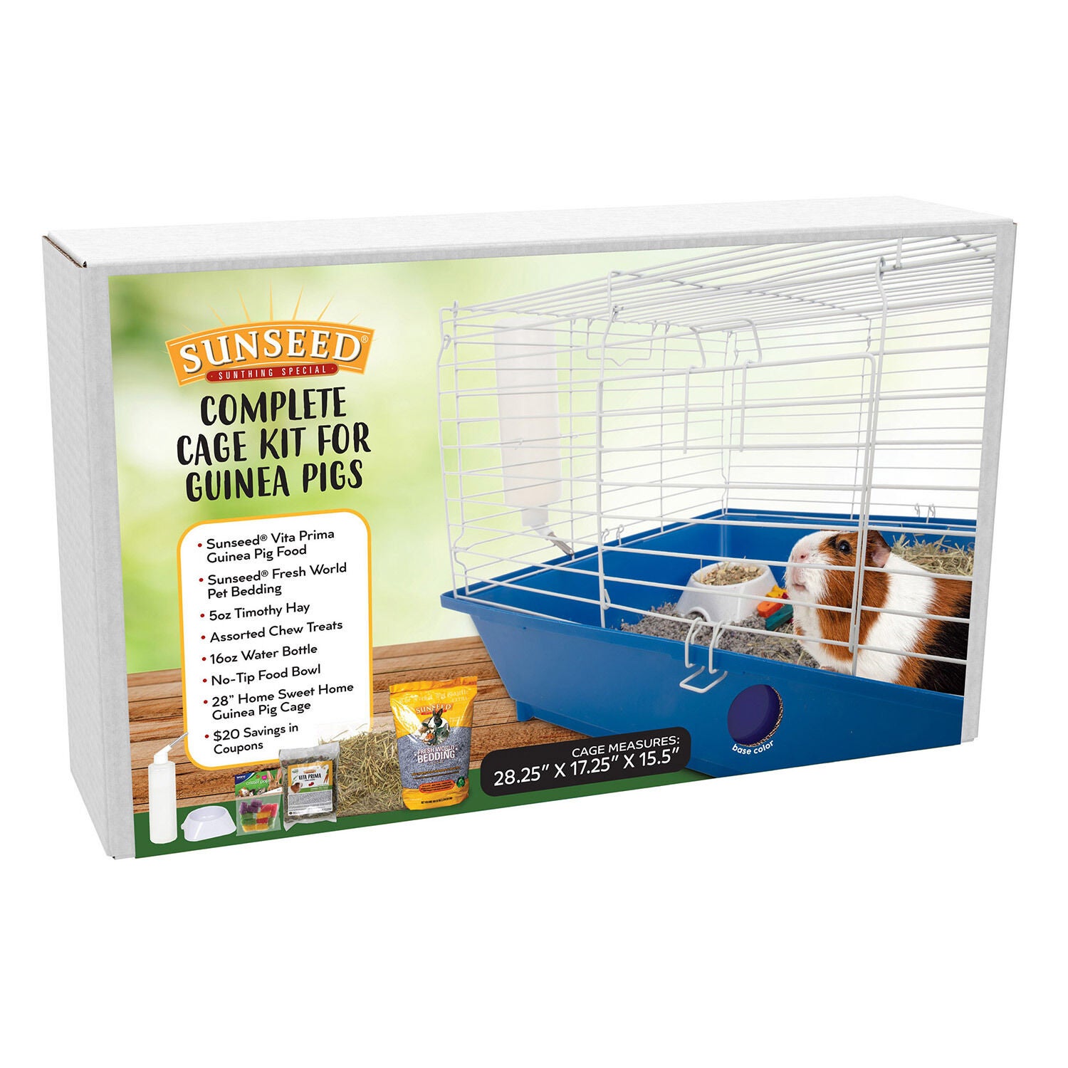 Critterware Home Sweet Home Sunseed Guinea Pig Starter Kit Pet