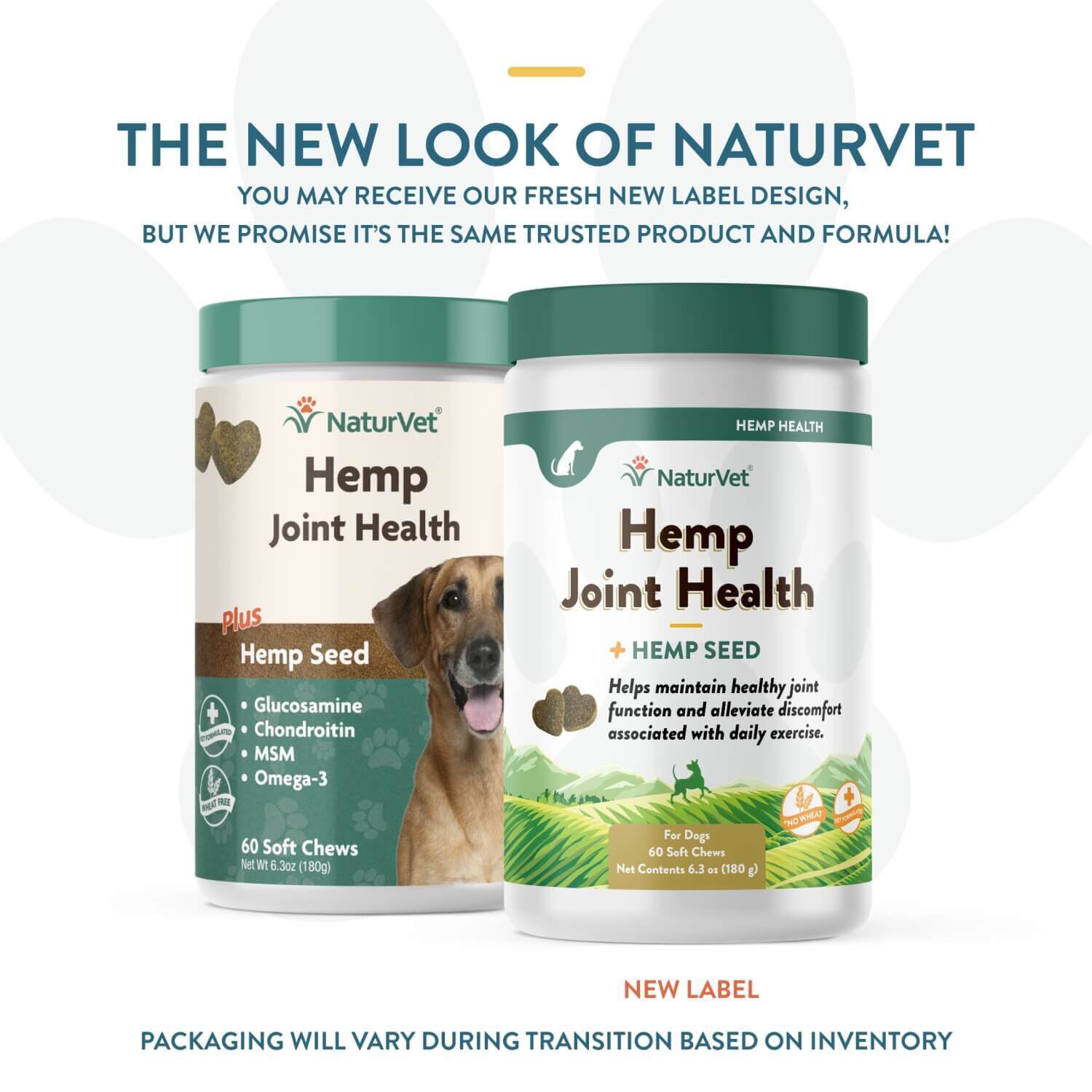 Naturvet Hemp Joint Health Soft Chews For Dogs
