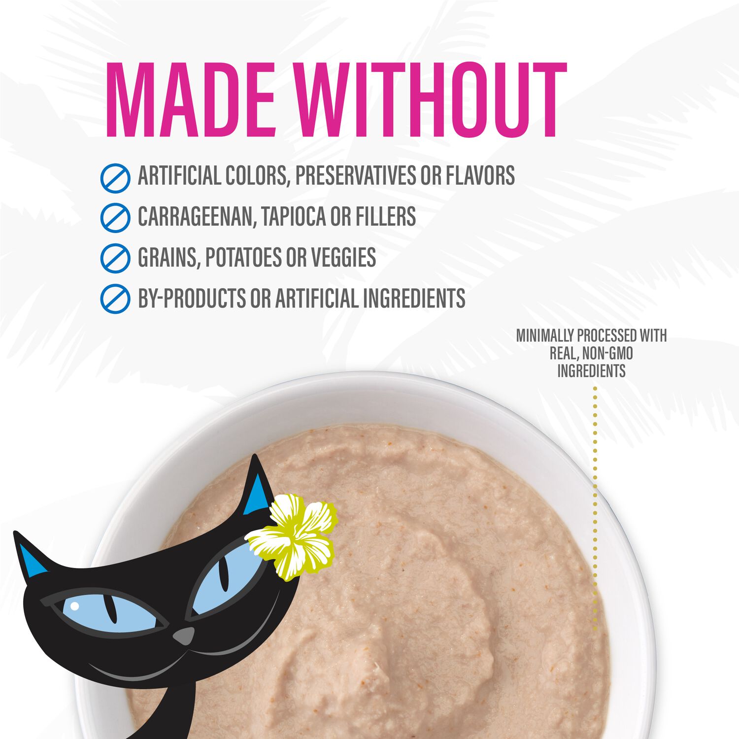 Tiki Cat Luau Velvet Mousse Wet Cat Food, Chicken & Salmon, 2.8-Oz Pouch 12-Count