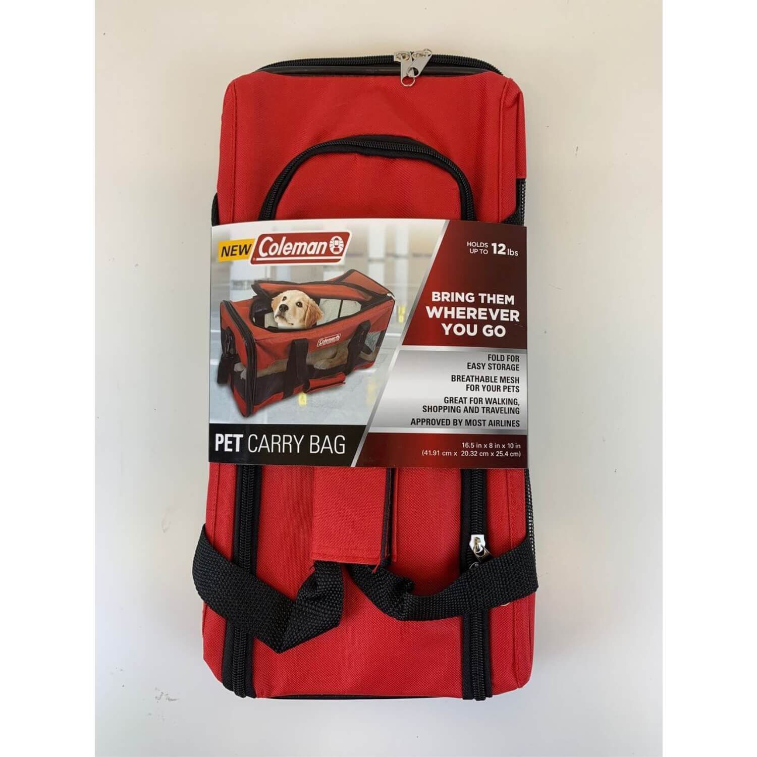 Coleman top dog carrier