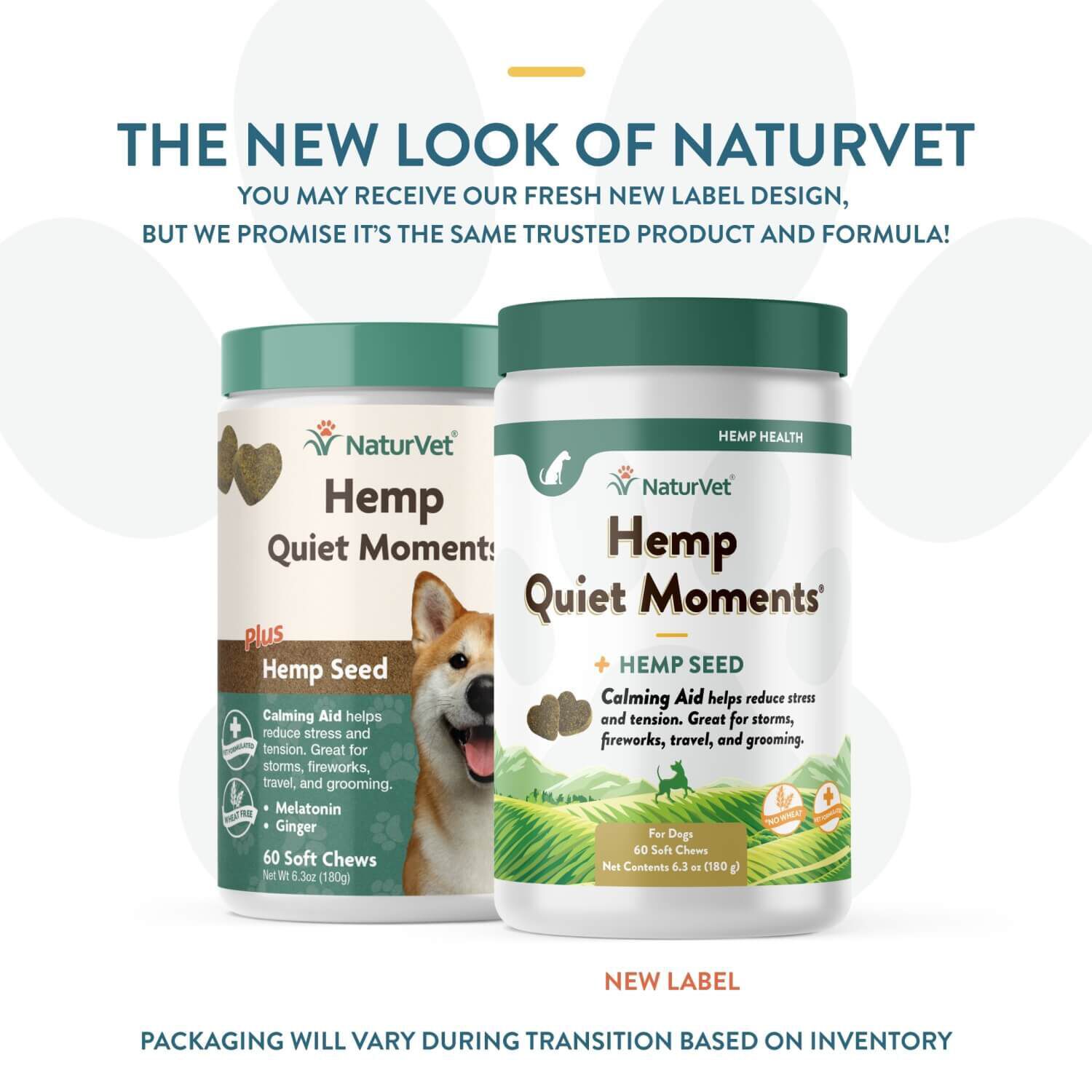 Naturvet Hemp Quiet Moments Calming Aid Soft Chews For Dogs