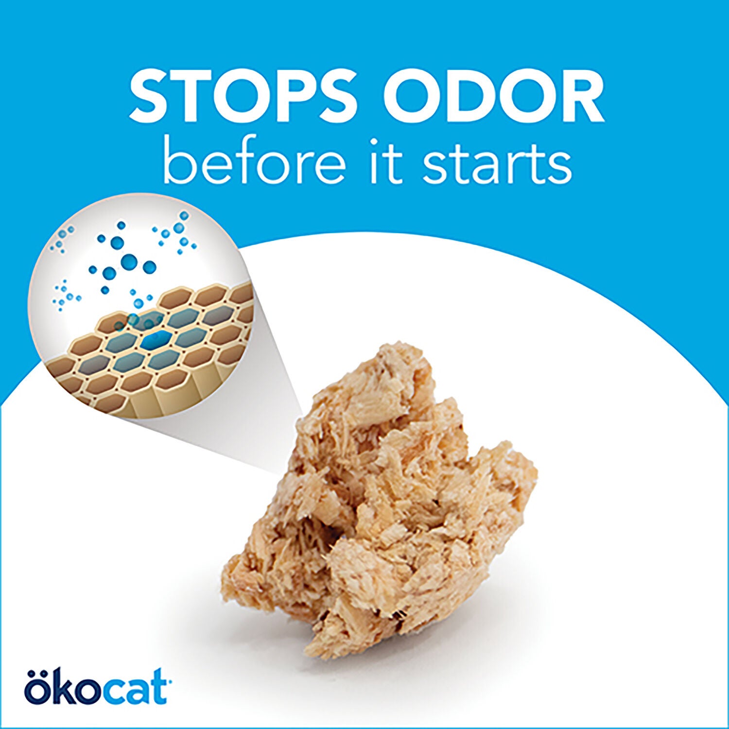 Okocat Original Clumping Wood Cat Litter
