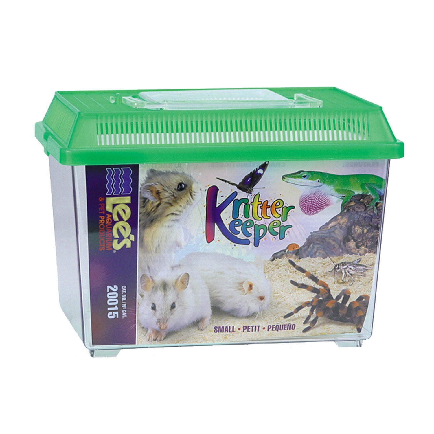 Lee's Kritter Keeper With Lid Small Animal Carrier