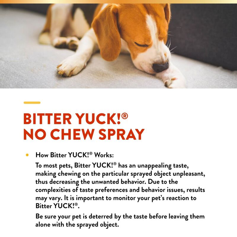 Natur Vet Bitter Yuck! No Chew Spray For Dogs & Cats