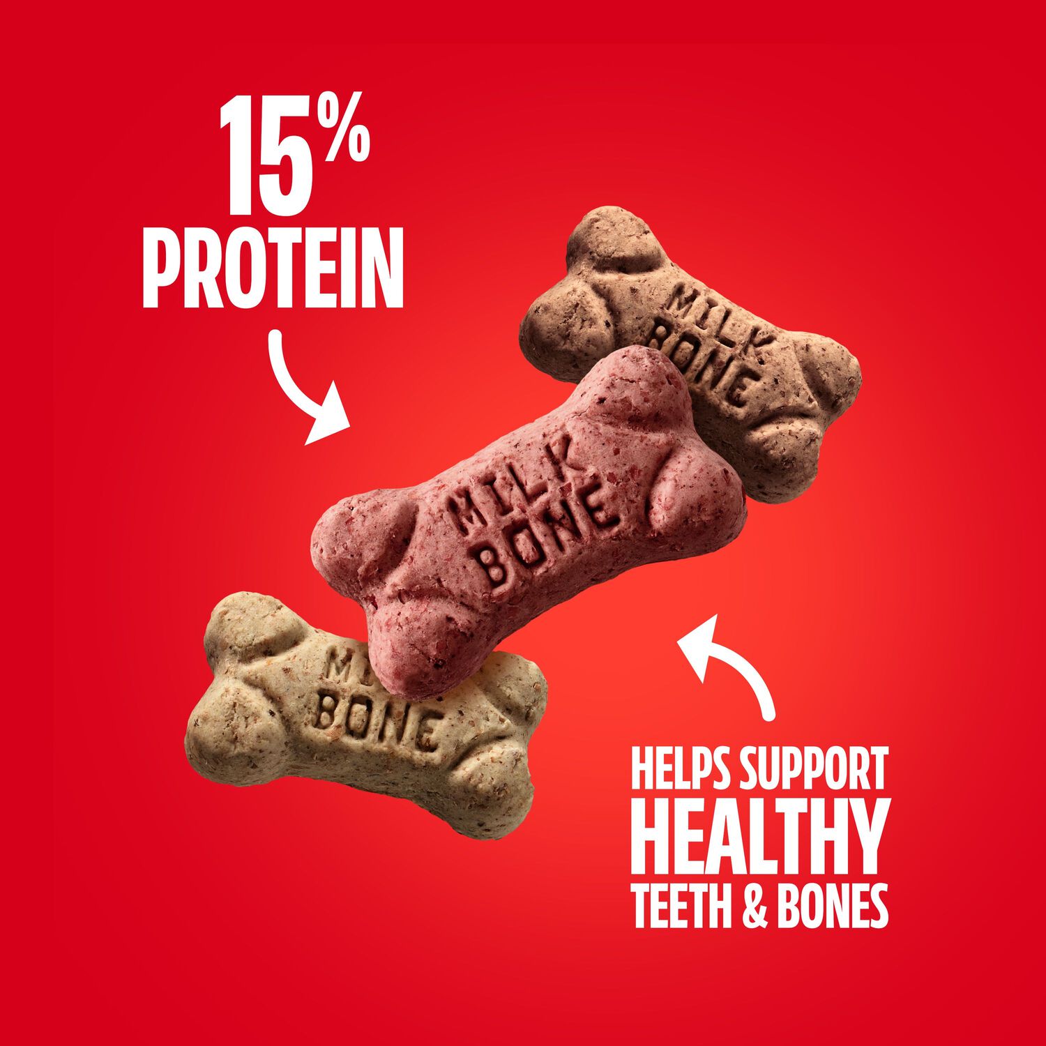 Milk-Bone Flavor Snacks Mini&rsquo;S Crunchy Biscuits Dog Treats, 36-Oz Canister