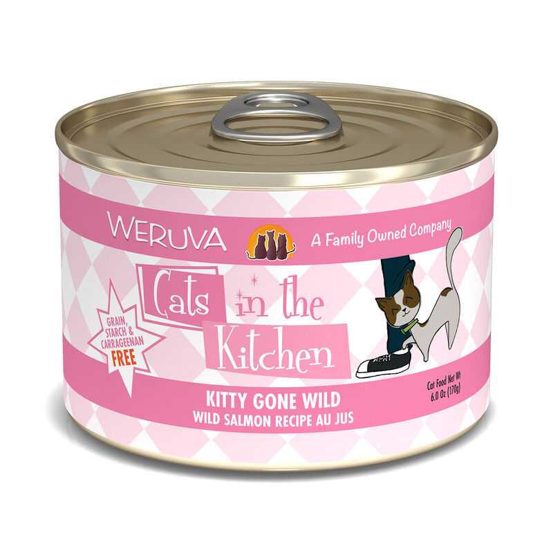 Cats In The Kitchen Kitty Gone Wild With Salmon Recipe Au Jus Cat Food