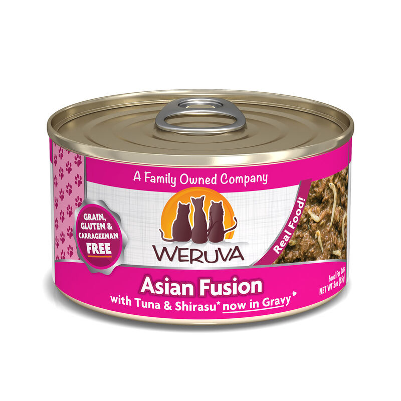 Weruva Classic, Asian Fusion With Tuna & Shirasu In Gravy Wet Cat Food