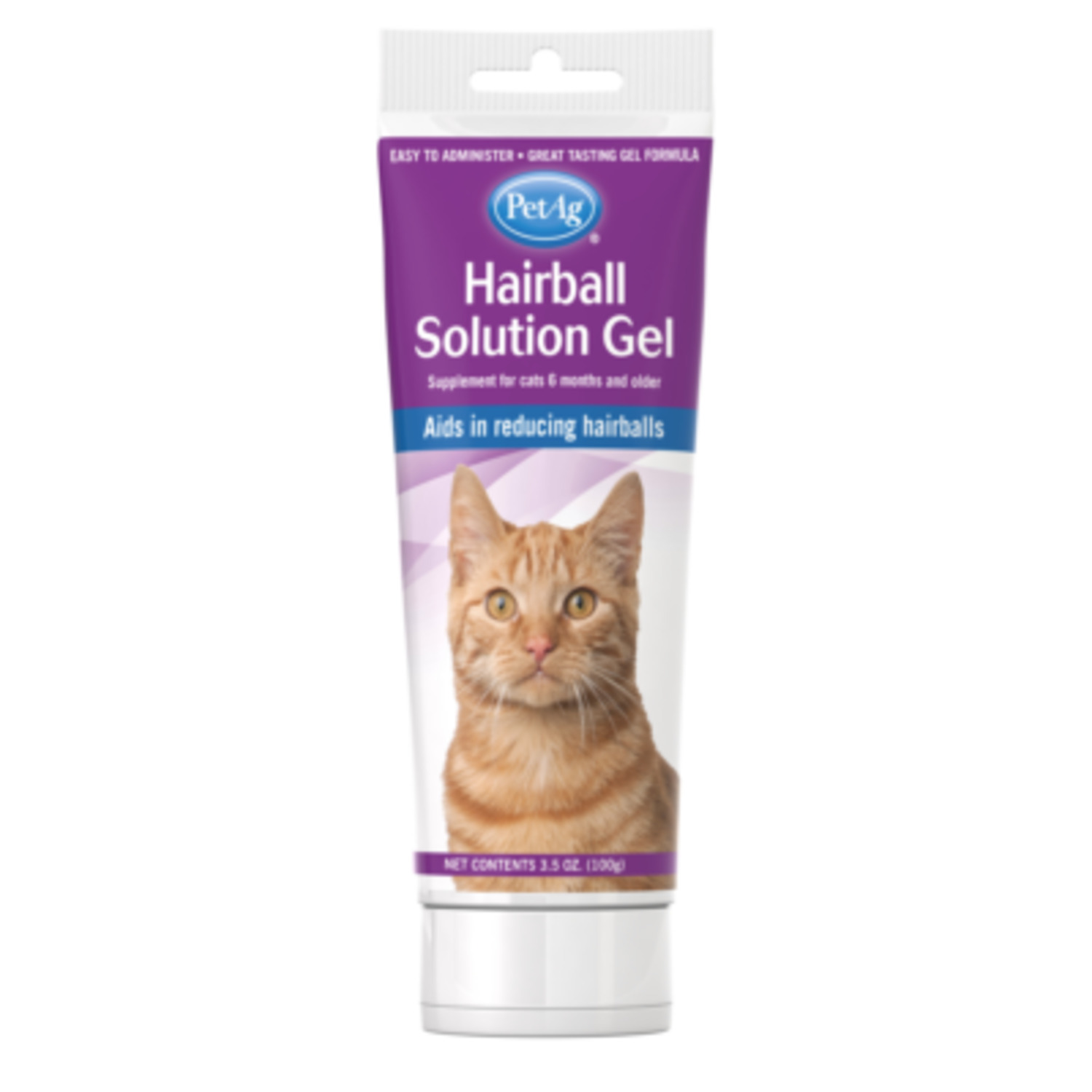 Petag&reg; Hairball Solution Gel Supplement For Cats