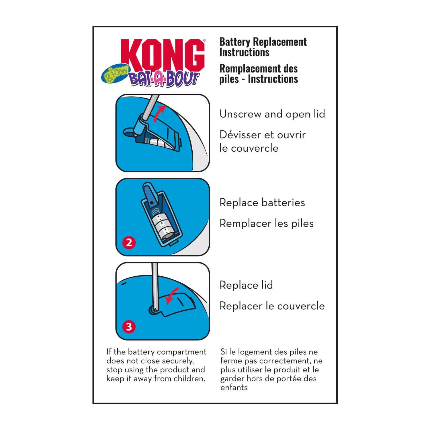 Kong Bat-A-Bout Glow Aquarium Cat Toy