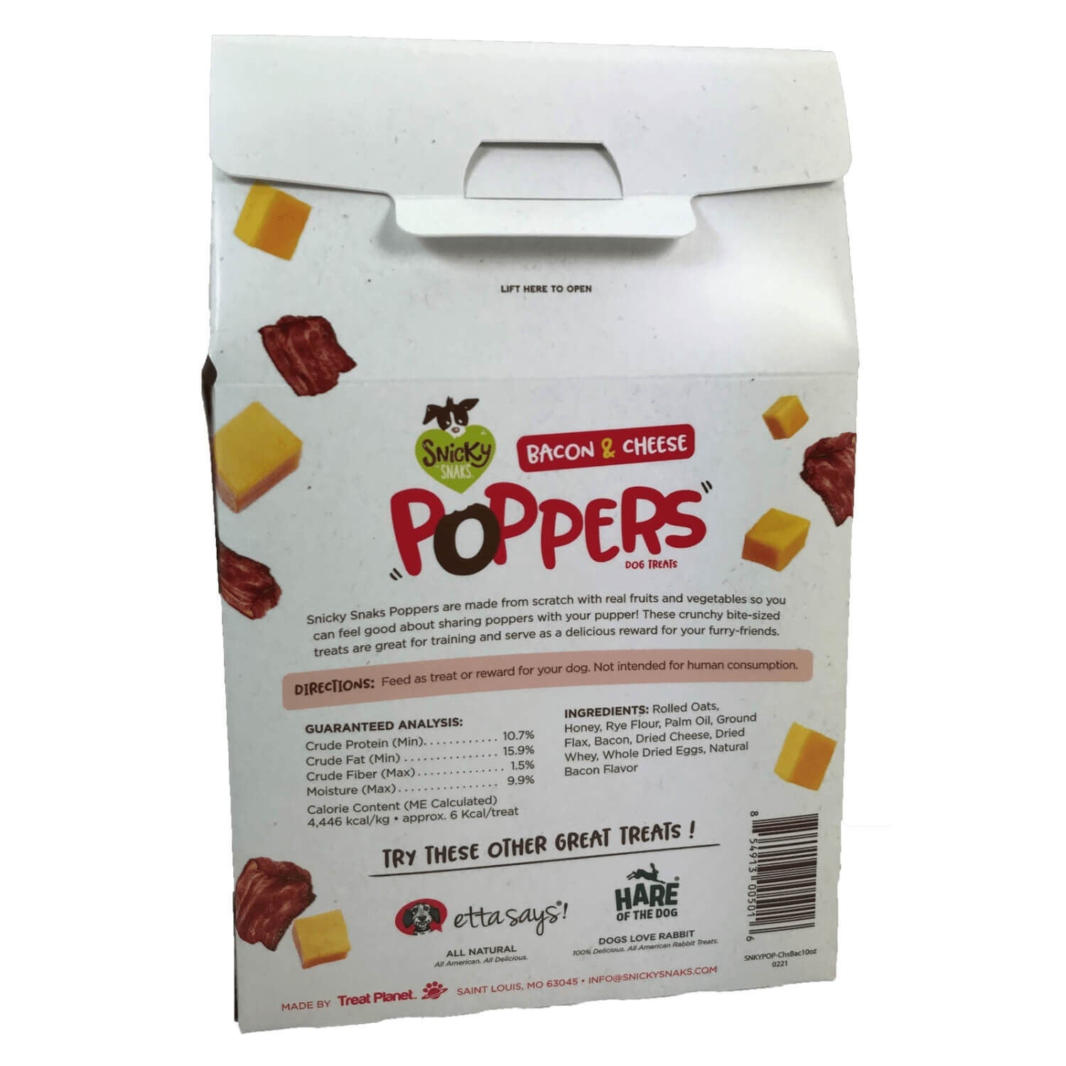 Poppers dog treats online