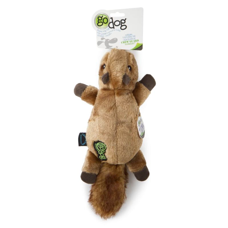 Flatz  Squirrel With Chew Guard Technology Plush Squeaky Dog Toy