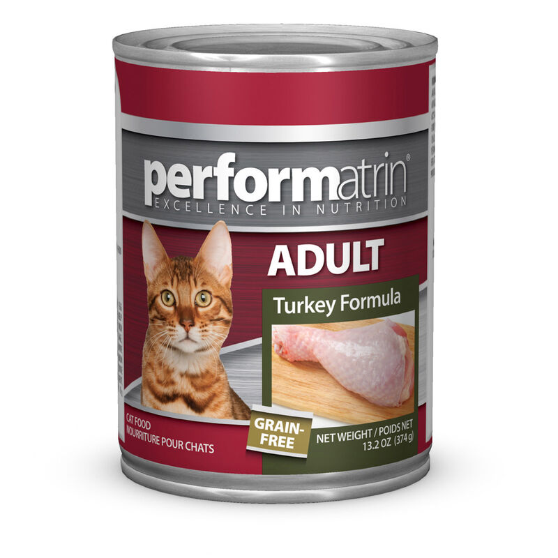 Adult Grain Free Turkey Formula Cat Food image number 1