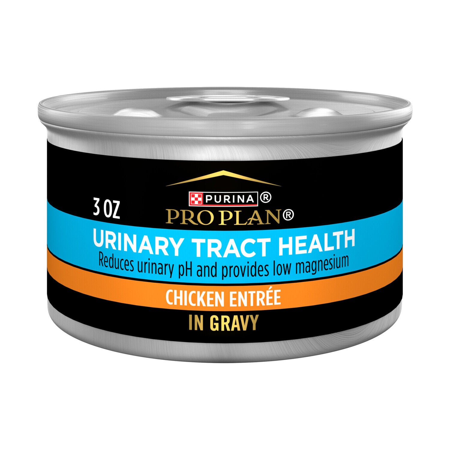 Purina Pro Plan Urinary Tract Health Chicken Entree In Gravy Wet Cat Food - 3-Ounce Can