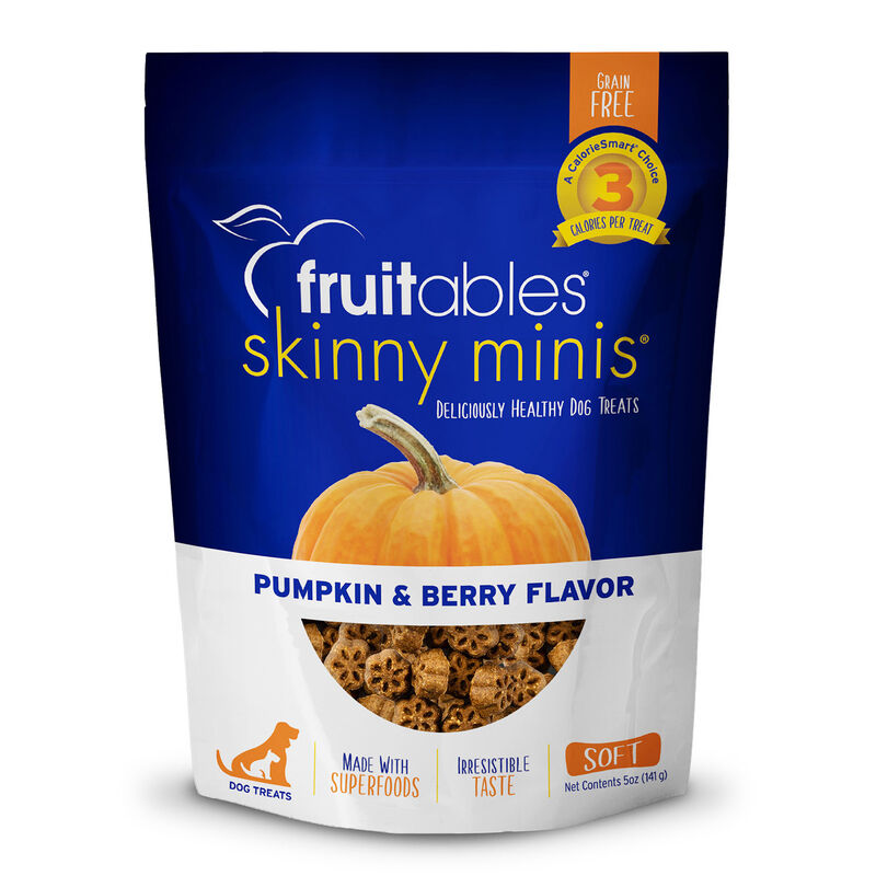 Skinny Minis Soft Pumpkin & Berry Flavour Dog Treats image number 1