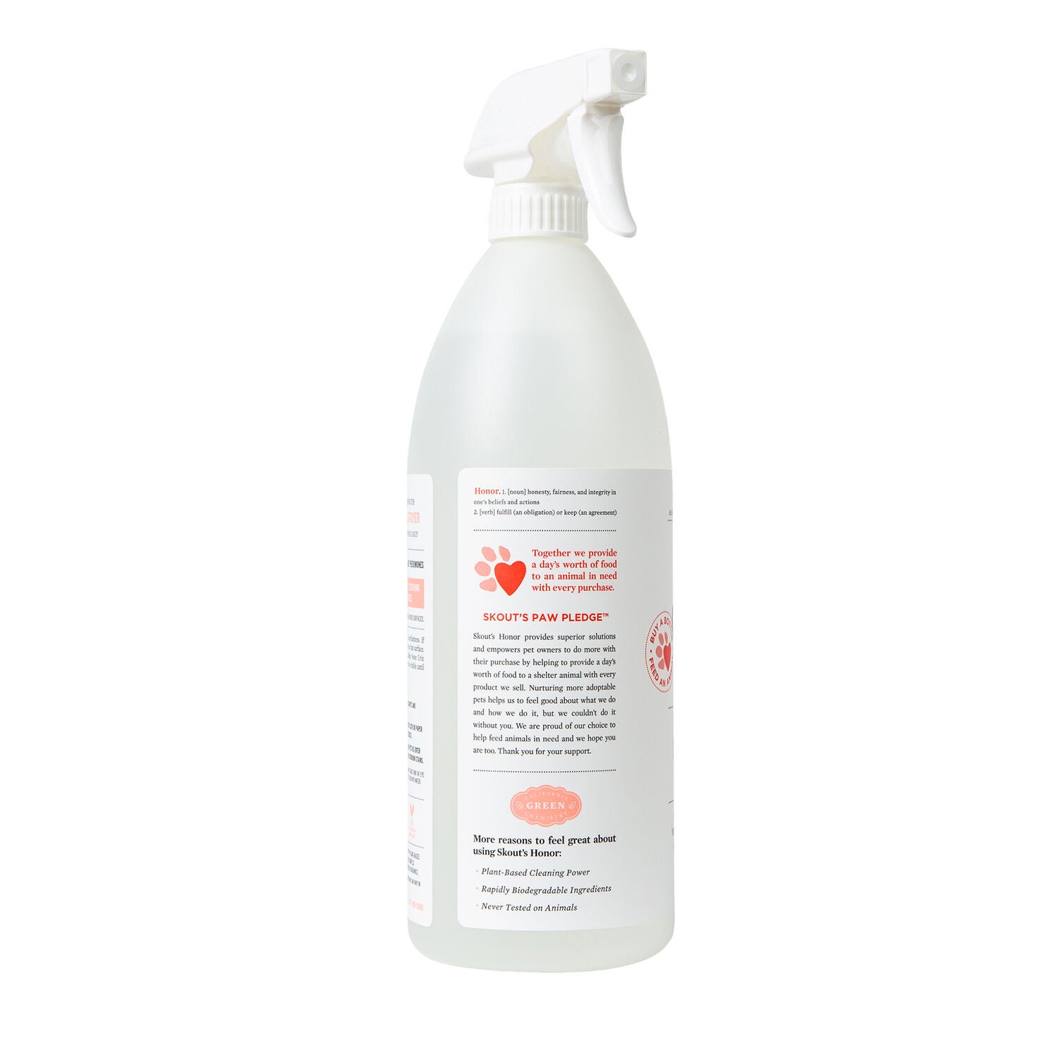 Skout's Honor Professional Strength Cat Urine And Odor Destroyer, 35-Fl-Oz