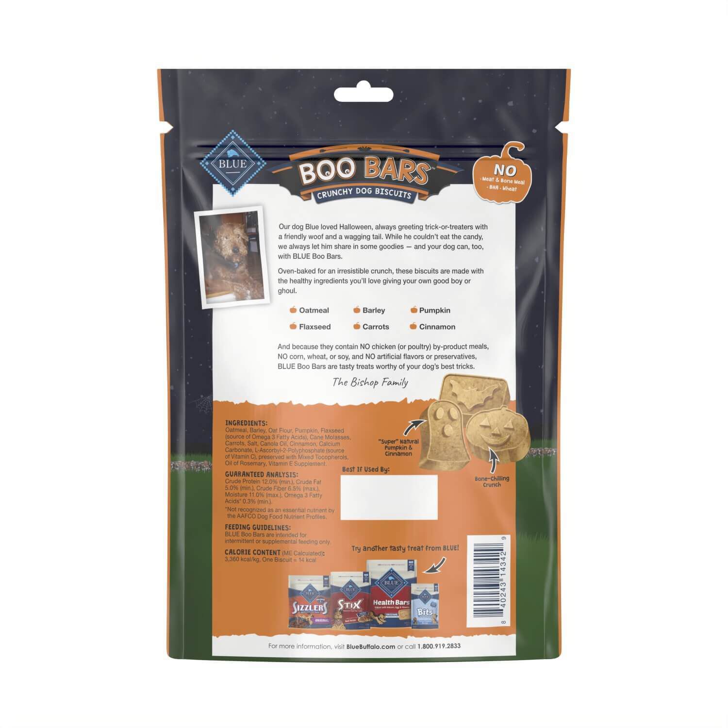 Blue buffalo boo sales bars